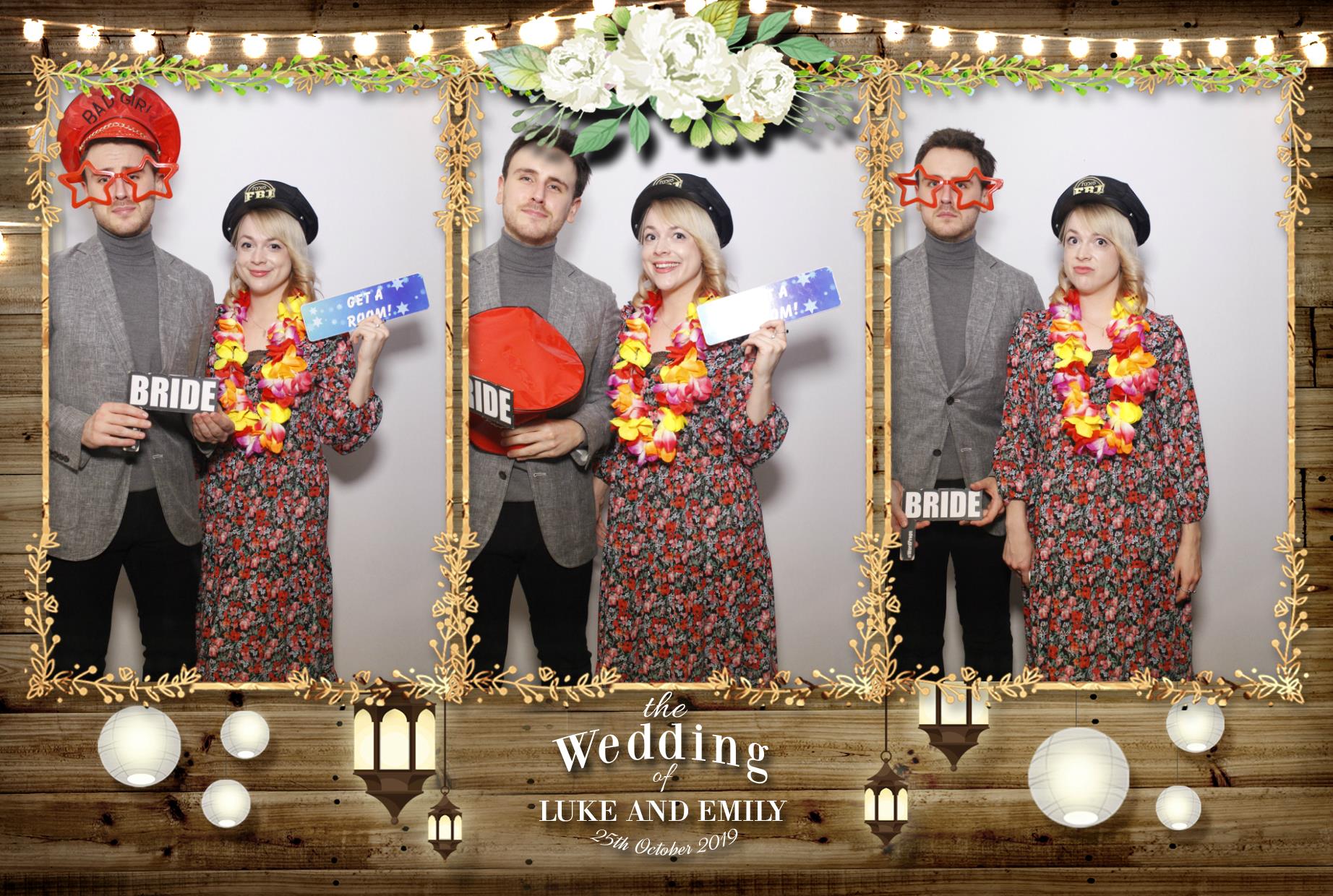 Luke & Emily's Wedding | View more photos from the event at gallery.myphotoboothexperience.co.uk/u/MyPhotoBoothExperienceLtd/Luke-Emilys-Wedding